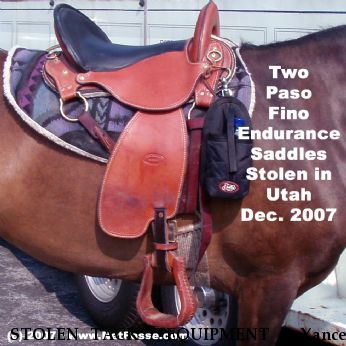 STOLEN TACK / EQUIPMENT 2 Yancey Paso Fino Saddles Near Sandy, UT, 84093